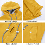 Waterproof Transition Lightweight Raincoat - S-5XL - 7 Colors