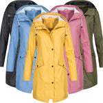 Winter Jacket Waterproof Hooded Raincoat - S-5XL - 5 Colors