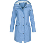 Winter Jacket Waterproof Hooded Raincoat - S-5XL - 5 Colors