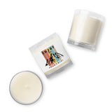 Enjoy the Mountains - Glass jar soy wax candle